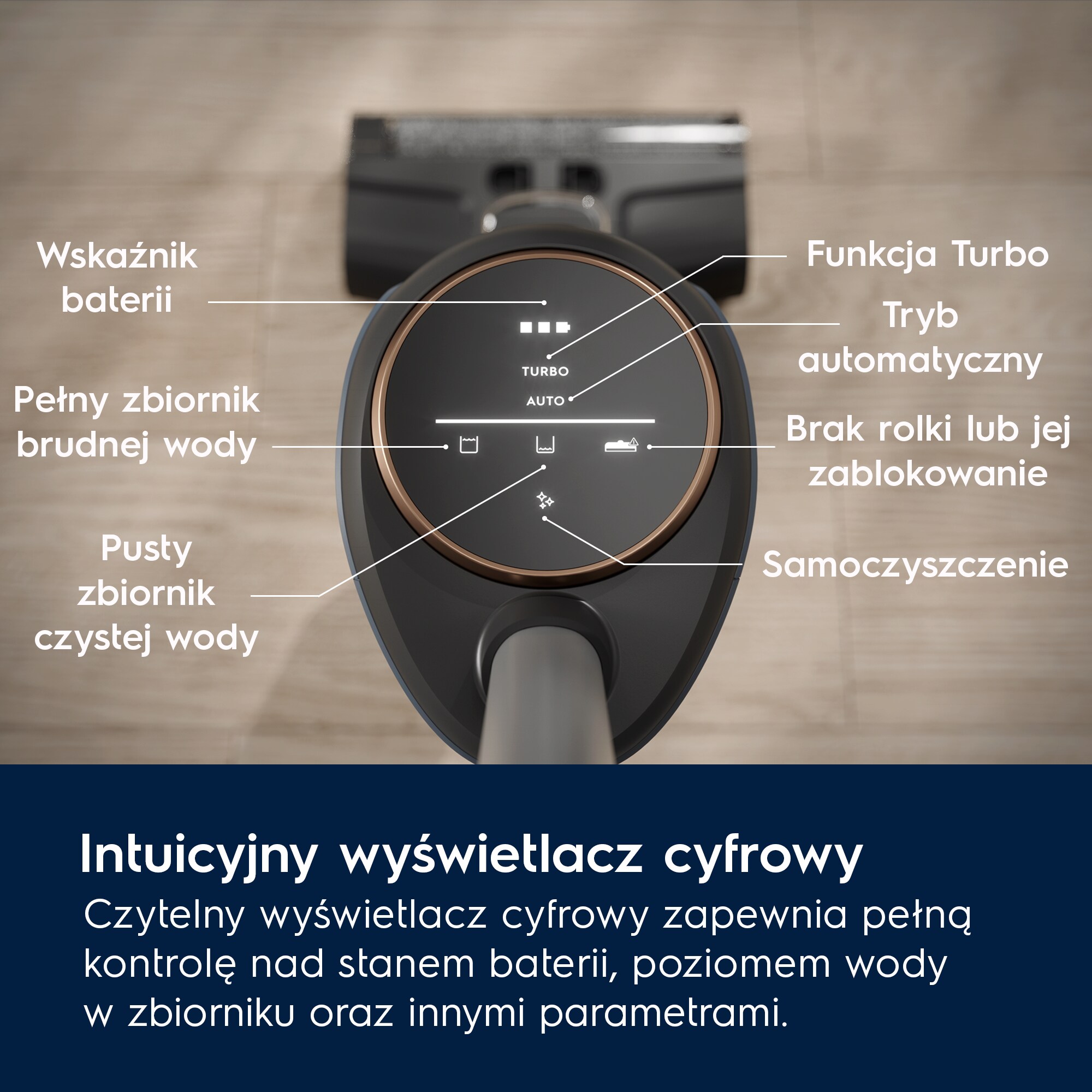 Electrolux - Odkurzacz bezprzewodowy Wet & Dry - EW81U3DB