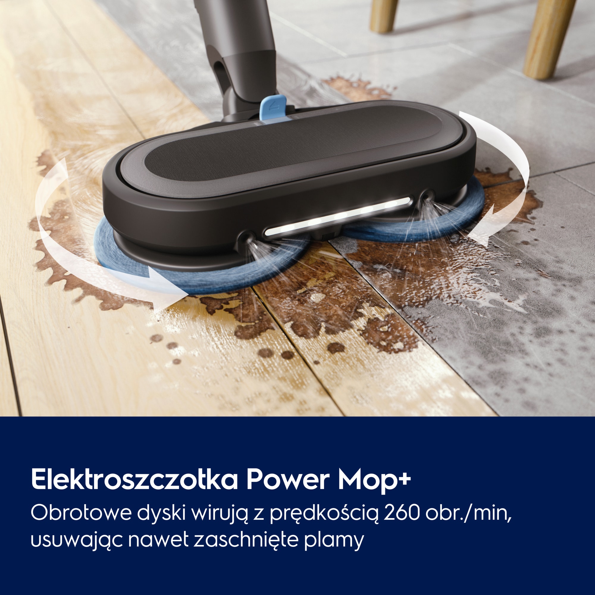 Elektroszczotka Power Mop+