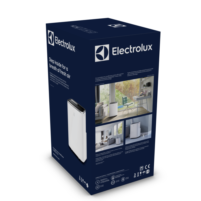 Electrolux - Klimatyzator przenośny - EXP26U338HW