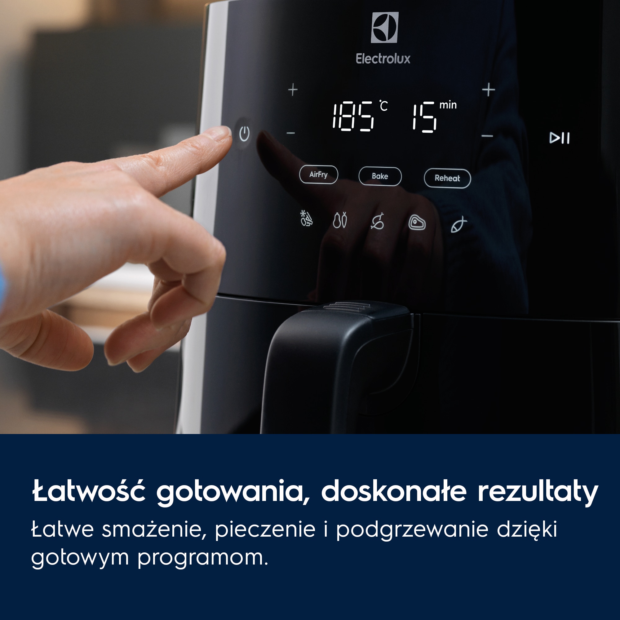Electrolux - Frytkownica beztłuszczowa - EAF3B