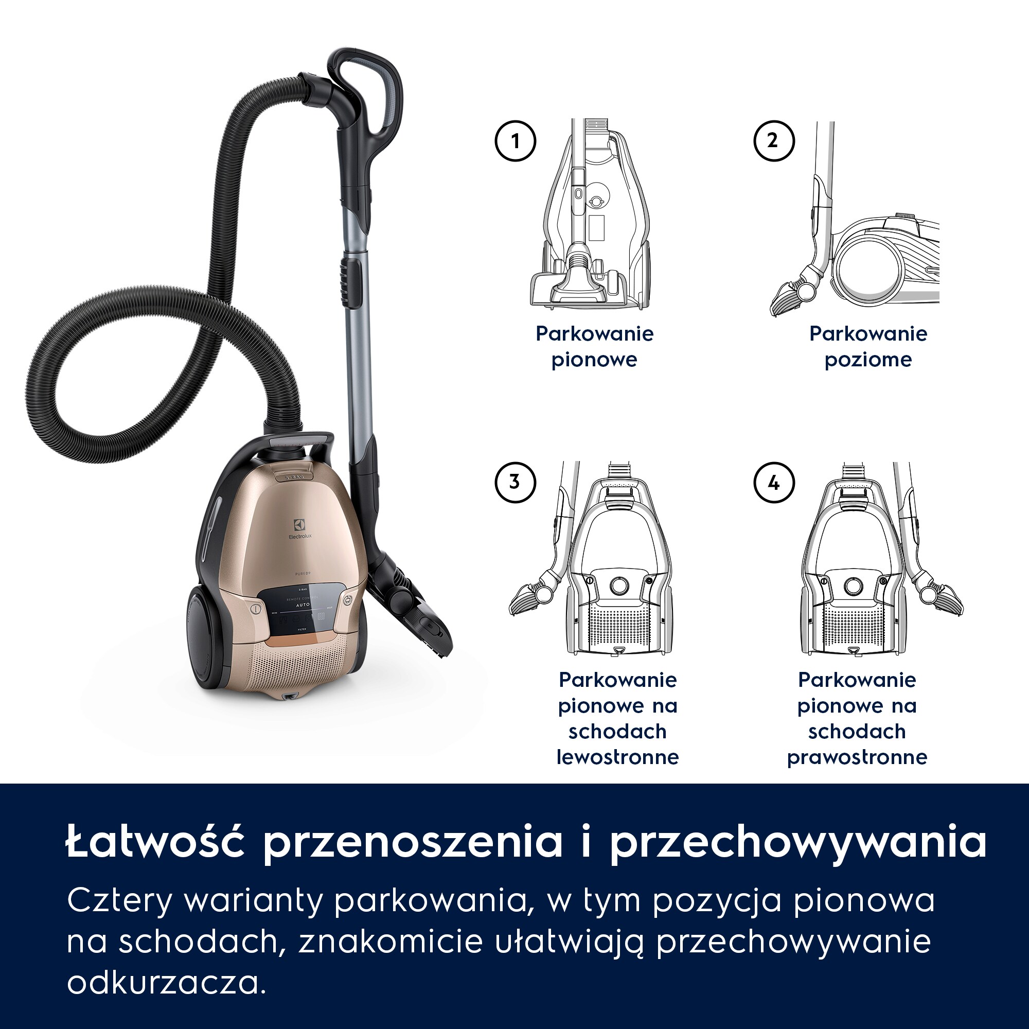 Electrolux - Odkurzacz tradycyjny - PD91-8SSM
