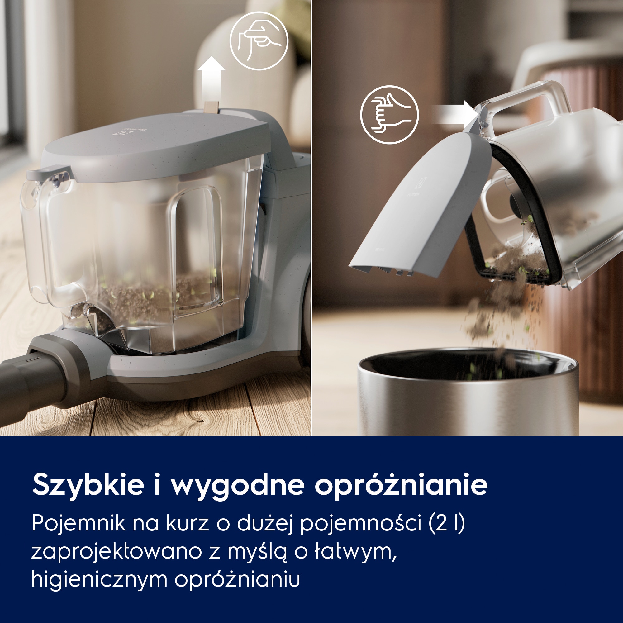 Electrolux - Odkurzacz bezworkowy - EL51A2UG