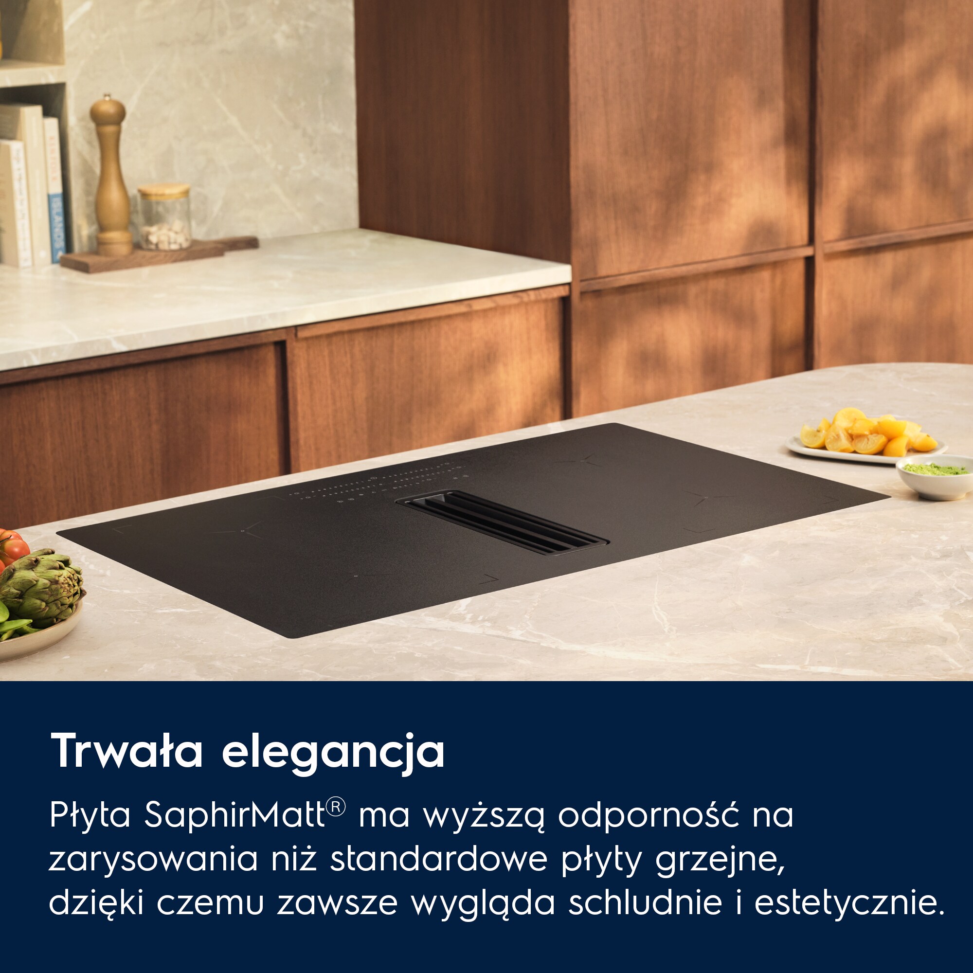 Electrolux - Płyta indukcyjna z okapem (COMBO) - KCC84450CZ