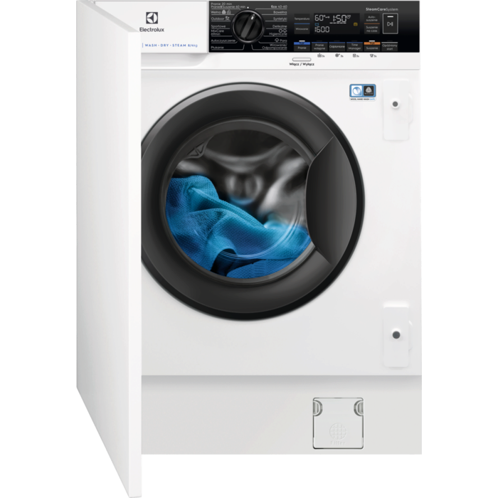 Electrolux - Pralko-suszarka do zabudowy - EW7WN368SPI 