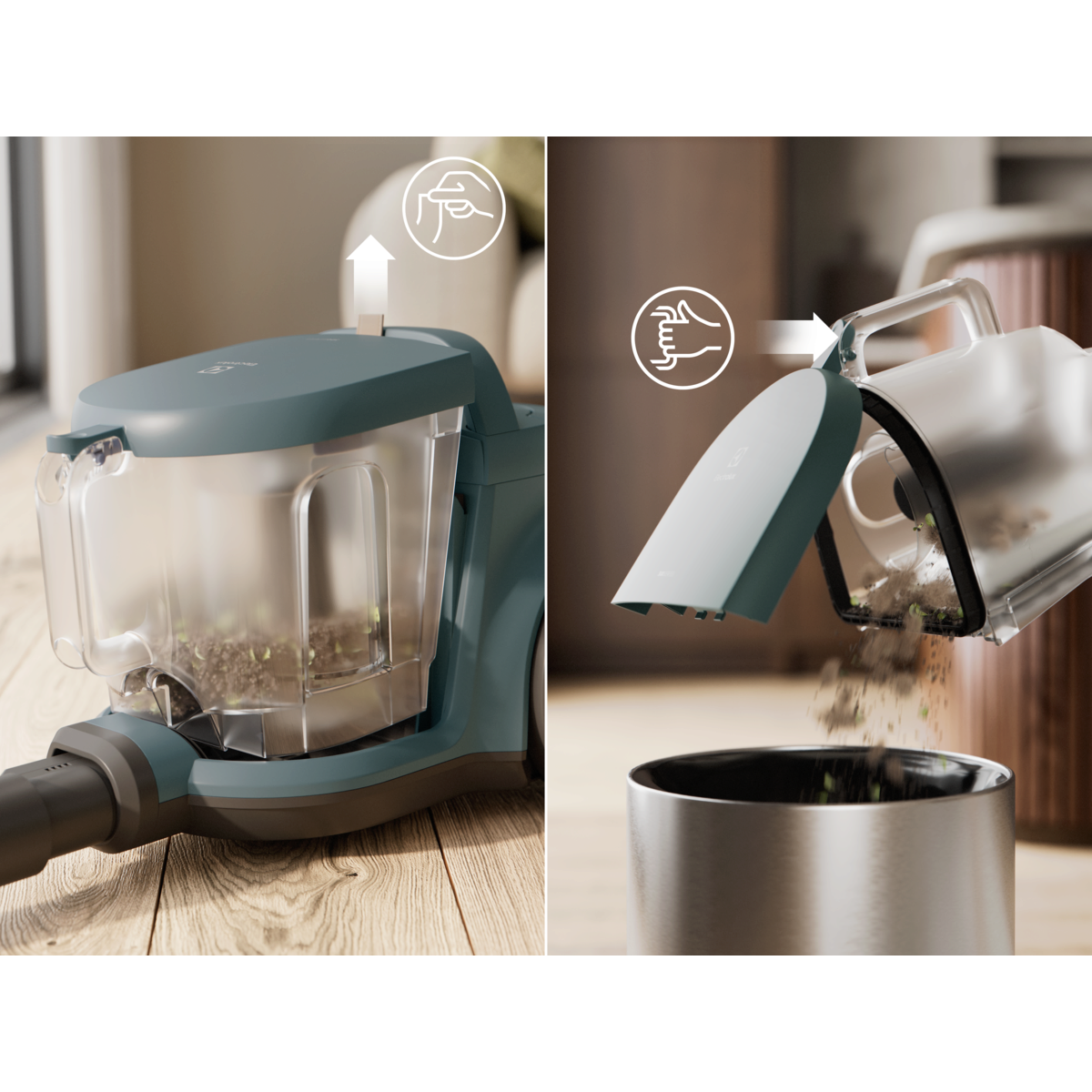 Electrolux - Odkurzacz bezworkowy - EL31C1LDB