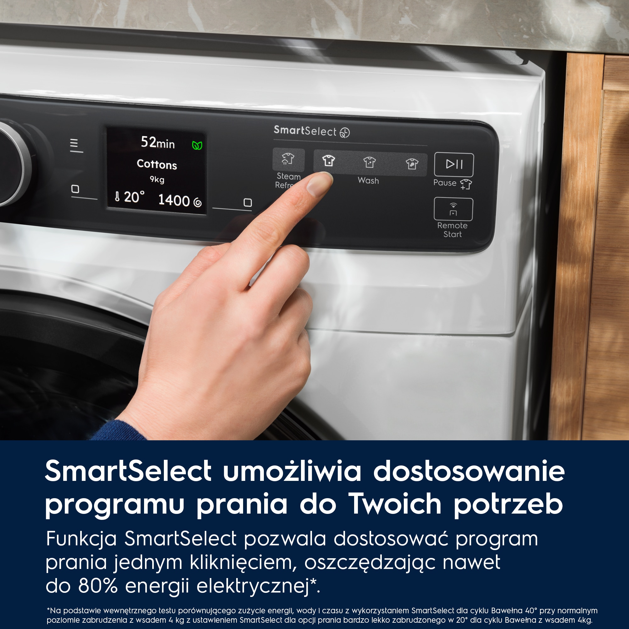 Electrolux - Pralka ładowana od frontu - EW9F5417WCP