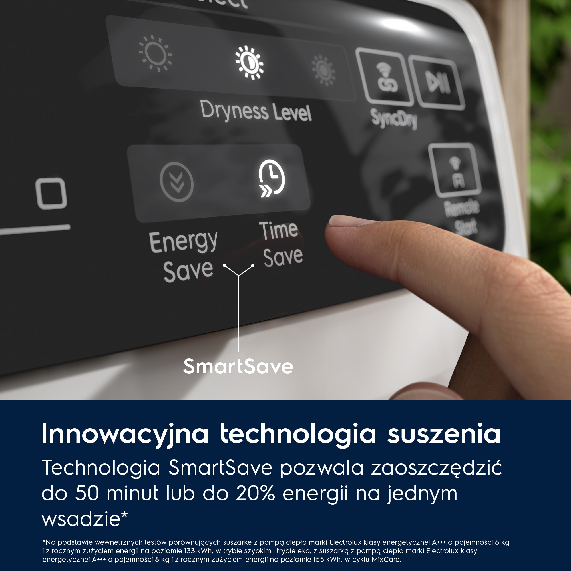 Electrolux - Suszarka z pompą ciepła - EW9D787KCP