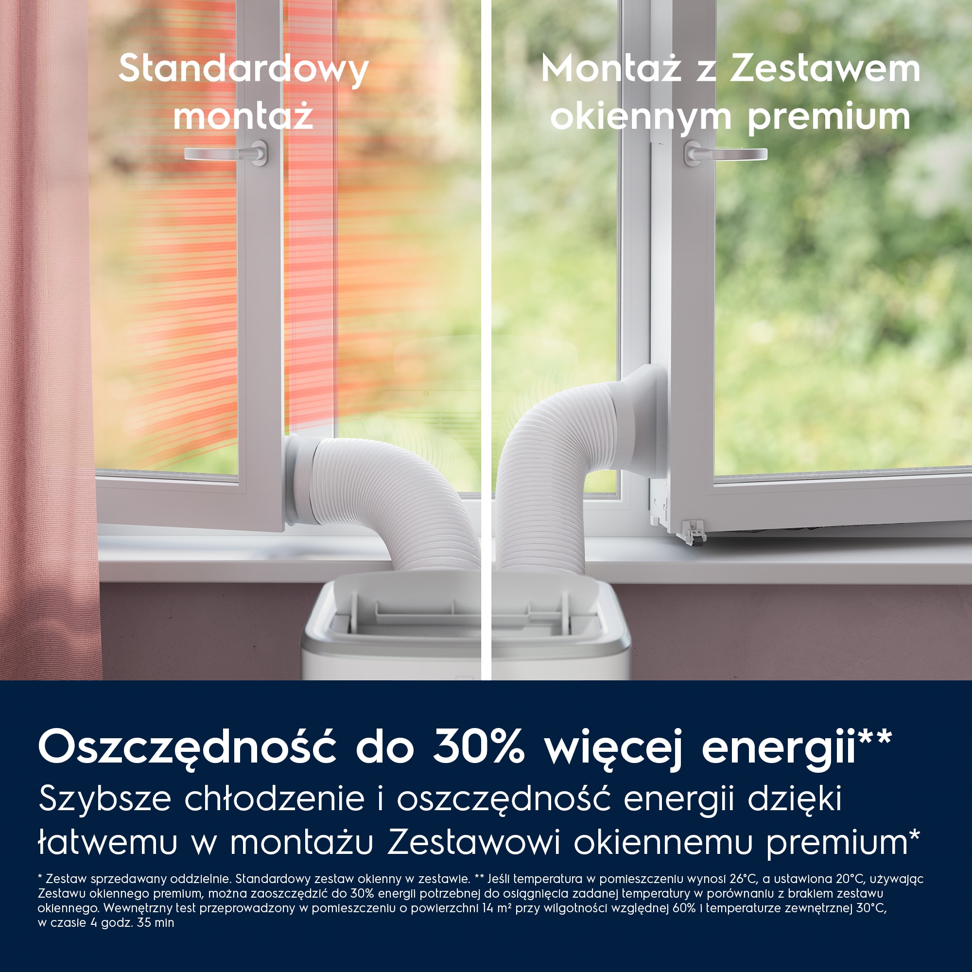 Electrolux - Klimatyzator przenośny - EXP26U339HW