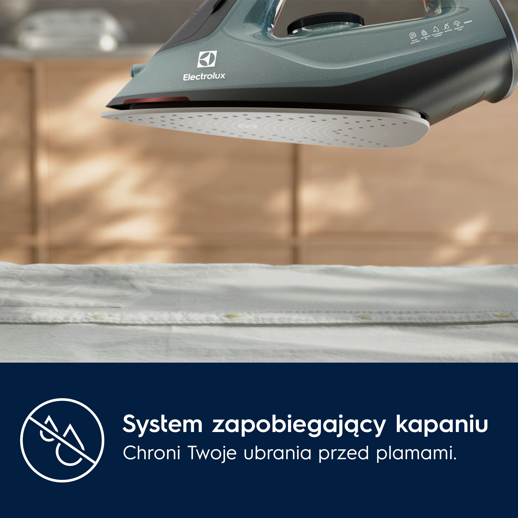Electrolux - Żelazko parowe - E5SI2-6OG