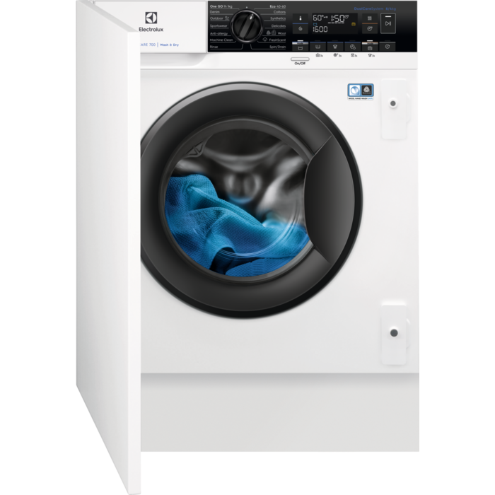 Electrolux - Pralko-suszarka do zabudowy - EW7W368SI
