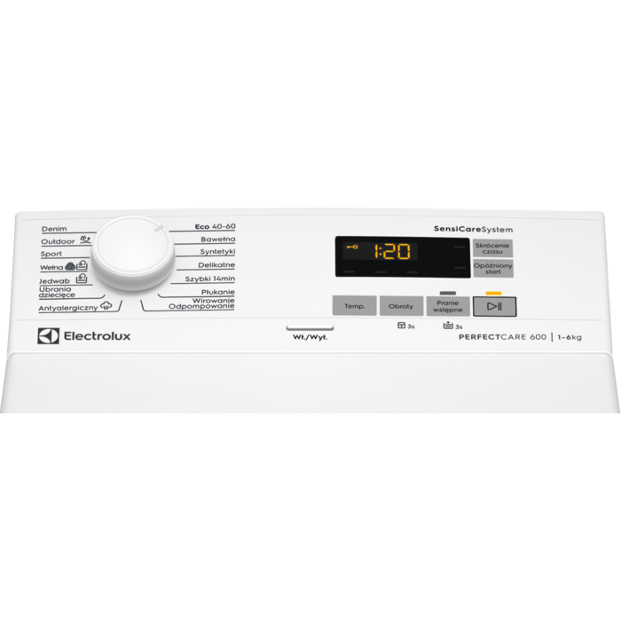 Electrolux - Pralka ładowana od góry - EW6TN15061P