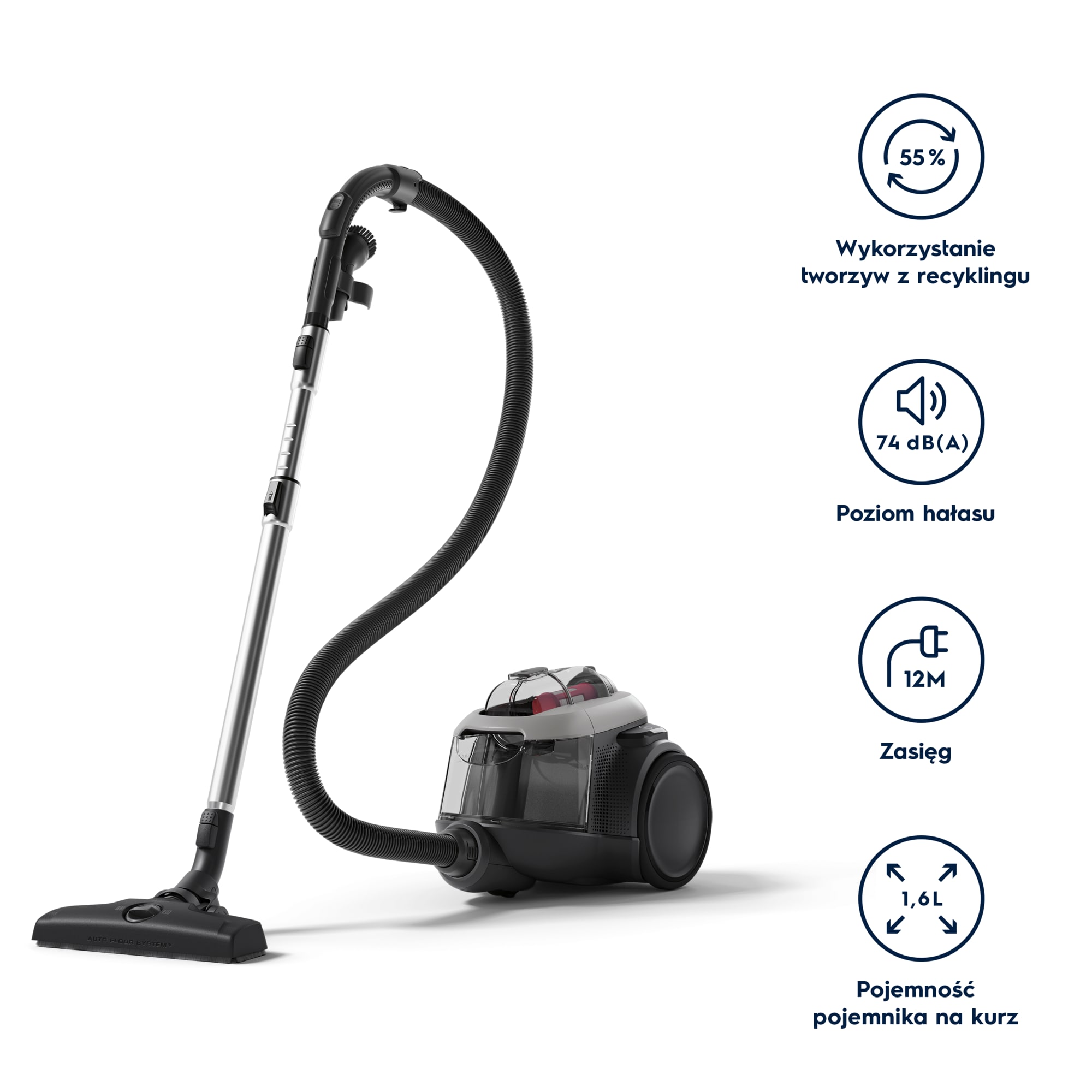 Electrolux - Odkurzacz bezworkowy - EL61A4UG