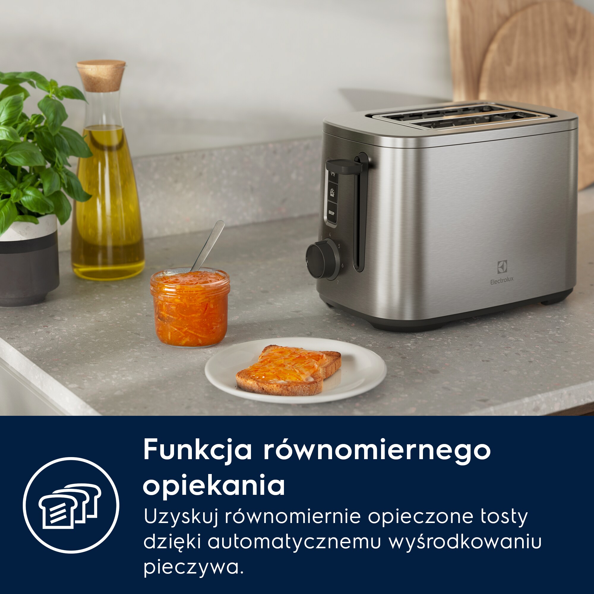 Electrolux - Toster - E5T1-4ST