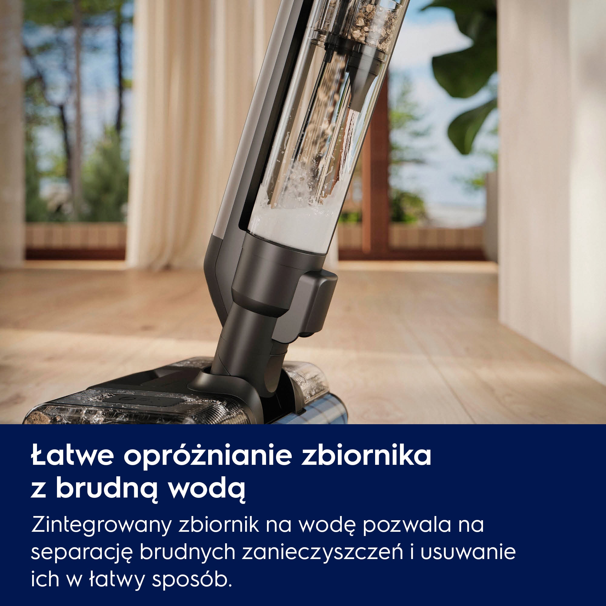 Electrolux - Odkurzacz bezprzewodowy Wet & Dry - EW82U2DB