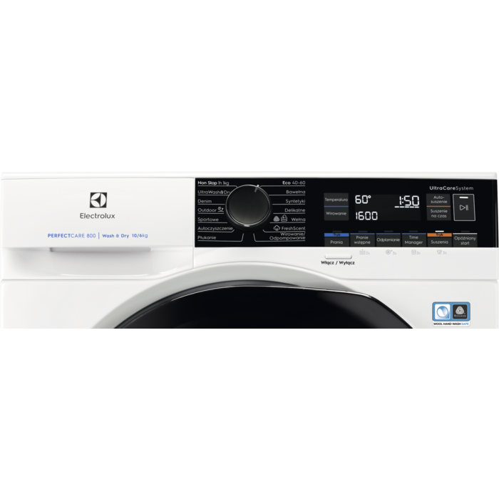 Electrolux - Pralko-suszarka wolnostojąca - EW8WN261BP