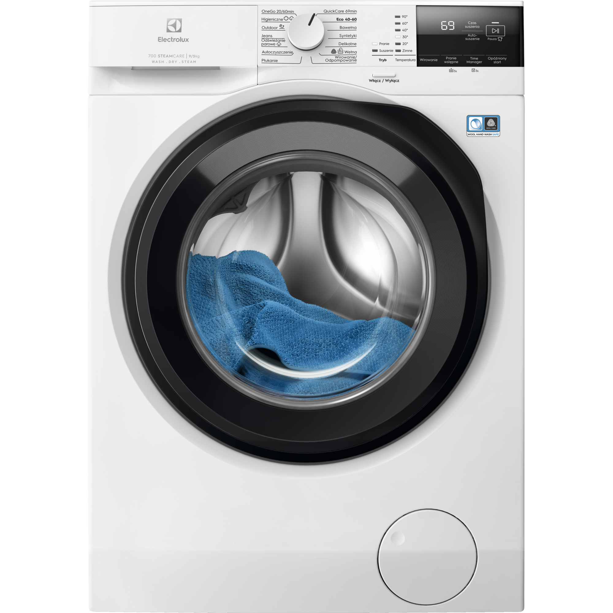 Electrolux EW9W161BC pralko-suszarka