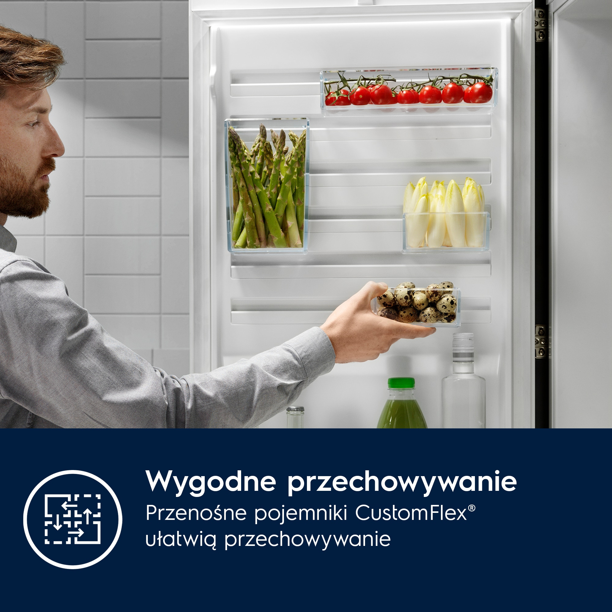 Electrolux - Lodówka do zabudowy - E6MNTE19S