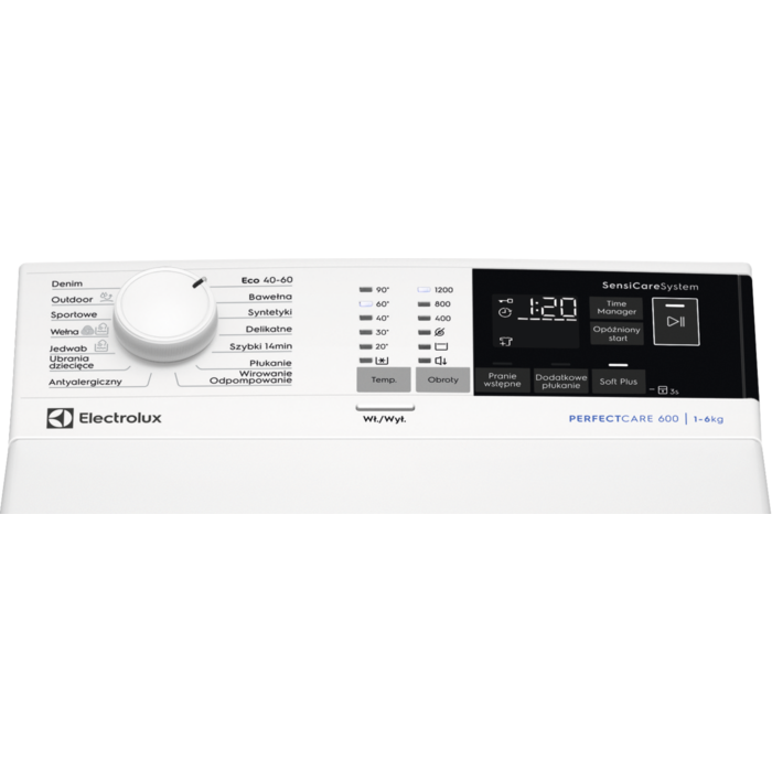 Electrolux - Pralka ładowana od góry - EW6TN14262P