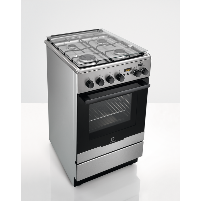 Electrolux - Kuchnia gazowo-elektryczna - EKK54953OX