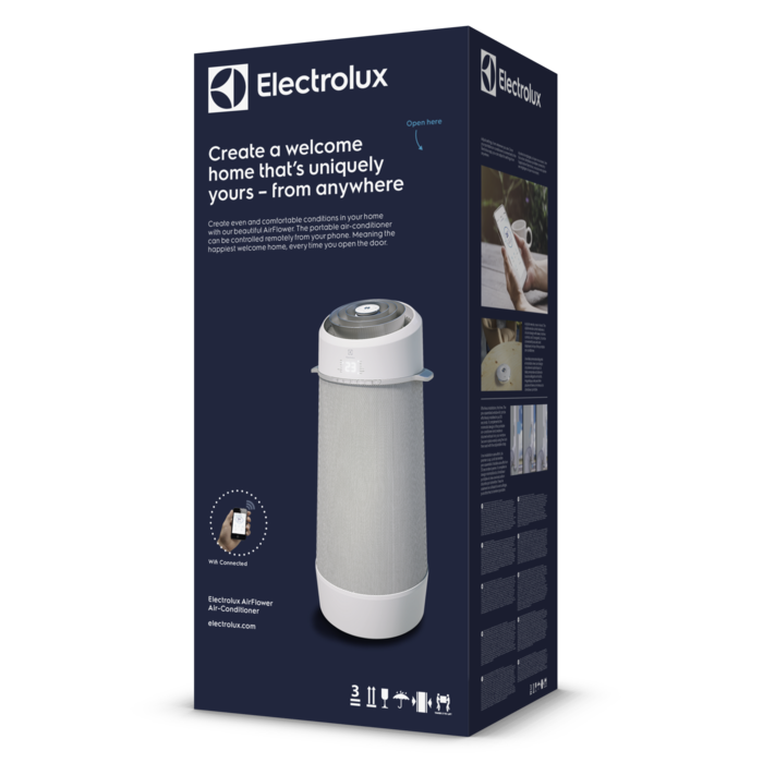 Electrolux - Klimatyzator przenośny - EXP26V578HW