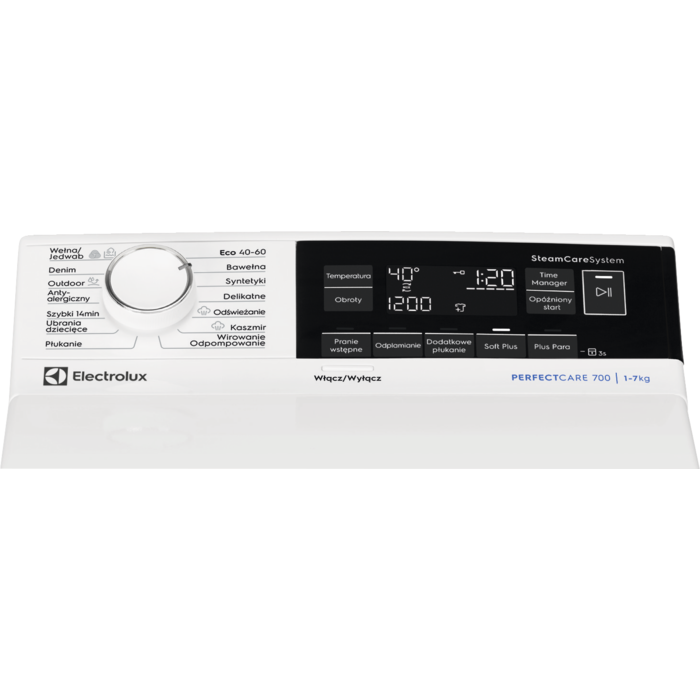 Electrolux - Pralka ładowana od góry - EW7T3372P