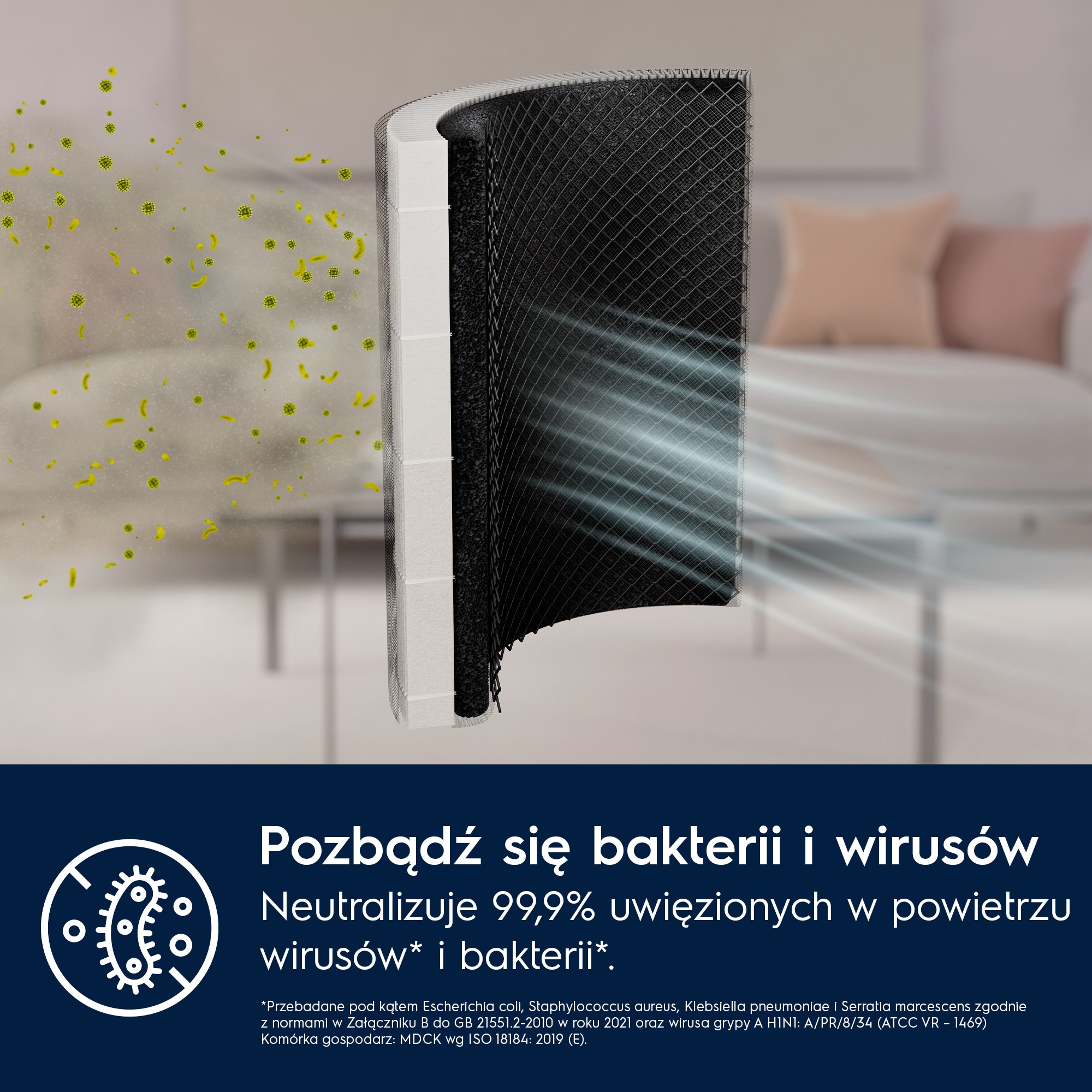 Electrolux - Oczyszczacz powietrza - EPO50351BG