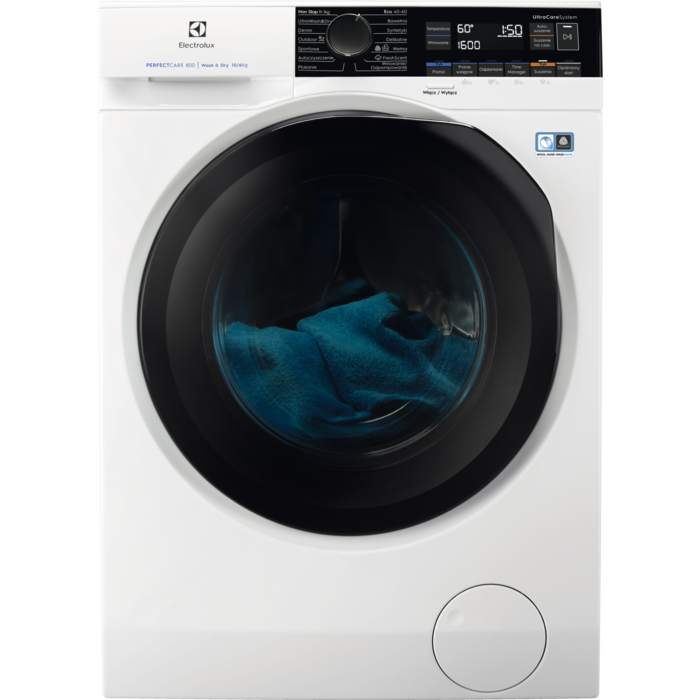 Electrolux - Pralko-suszarka wolnostojąca - EW8WN261BP