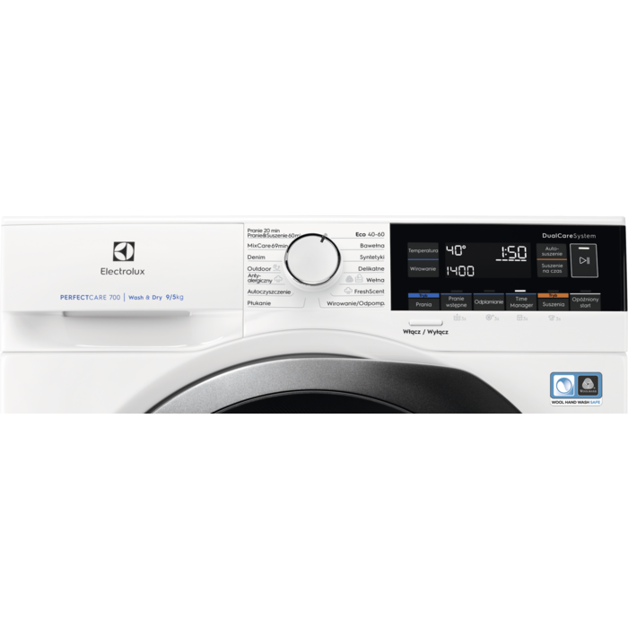 Electrolux - Pralko-suszarka wolnostojąca - EW7WO349SP