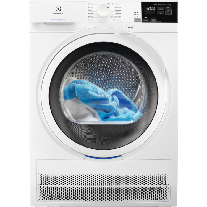 Electrolux - Suszarka bez pompy ciepła - EW6C428WP