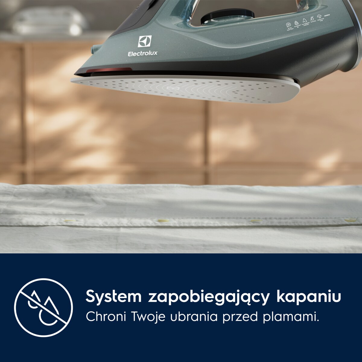 Electrolux - Żelazko parowe - E5SI2-6OG