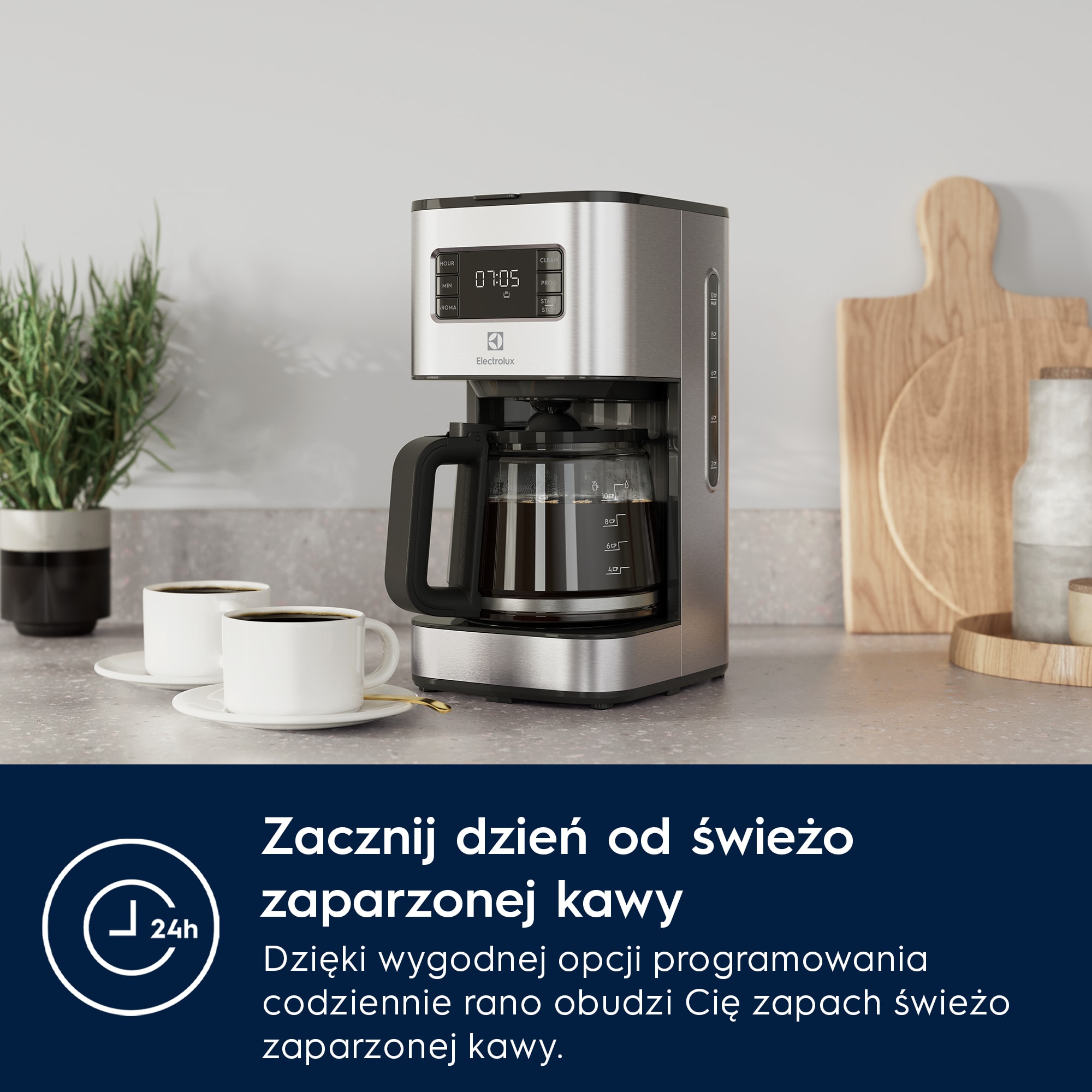 Electrolux - Ekspres do kawy - E5CM1-6ST