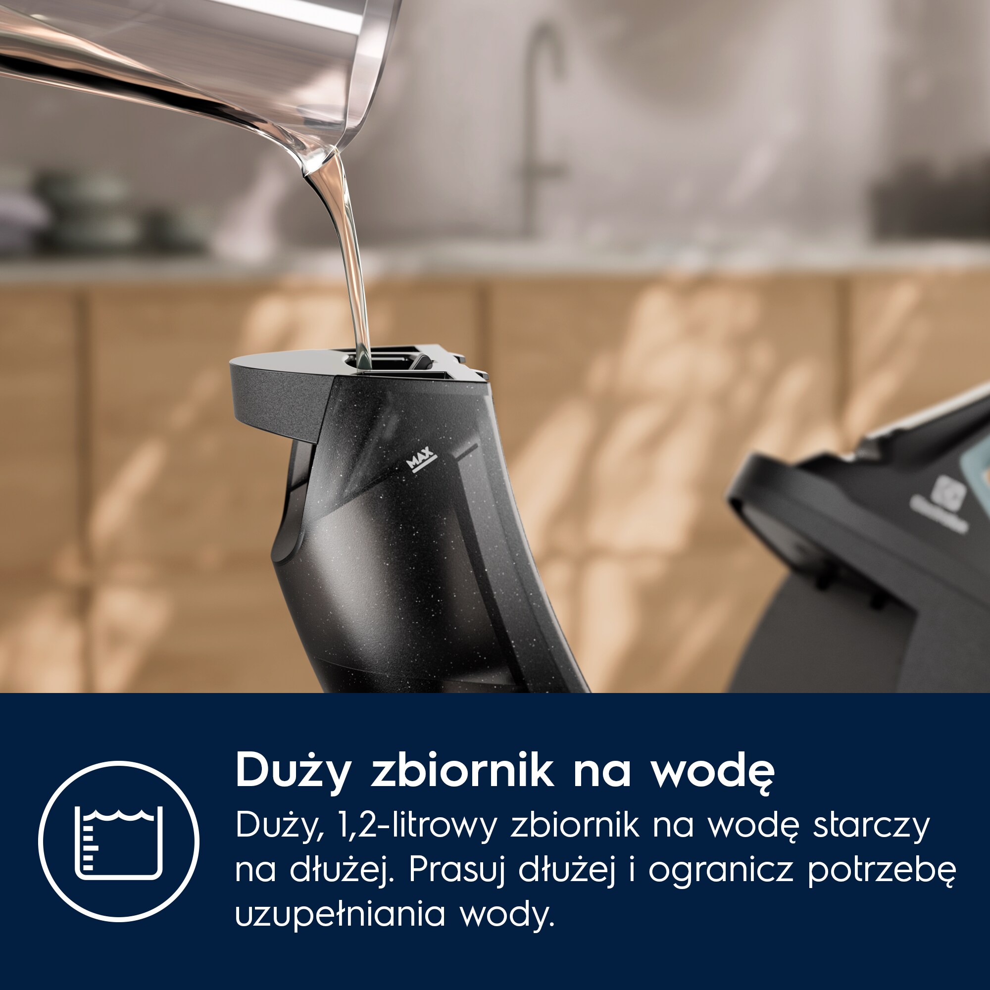 Electrolux - Żelazko parowe - E8ST2-8OG