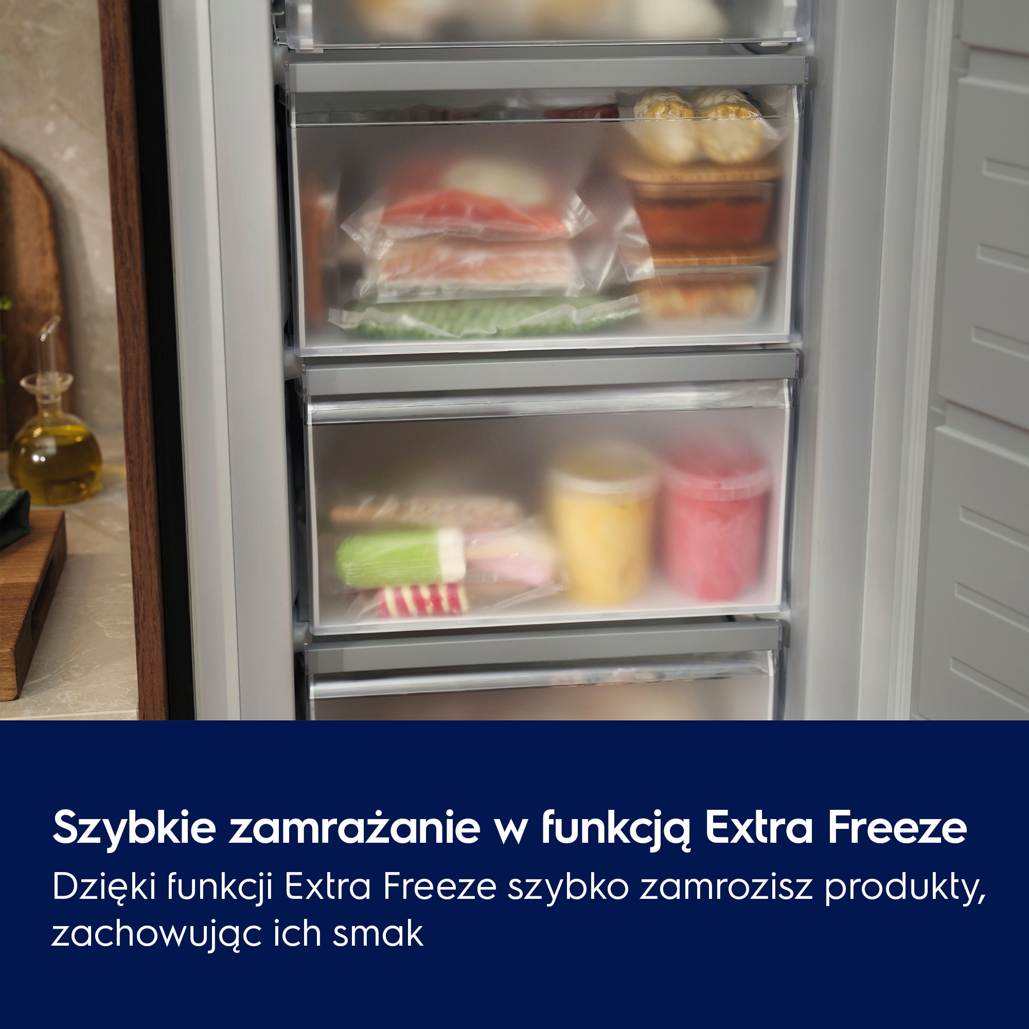 Electrolux - Zamrażarka do zabudowy - KUN7NE18S
