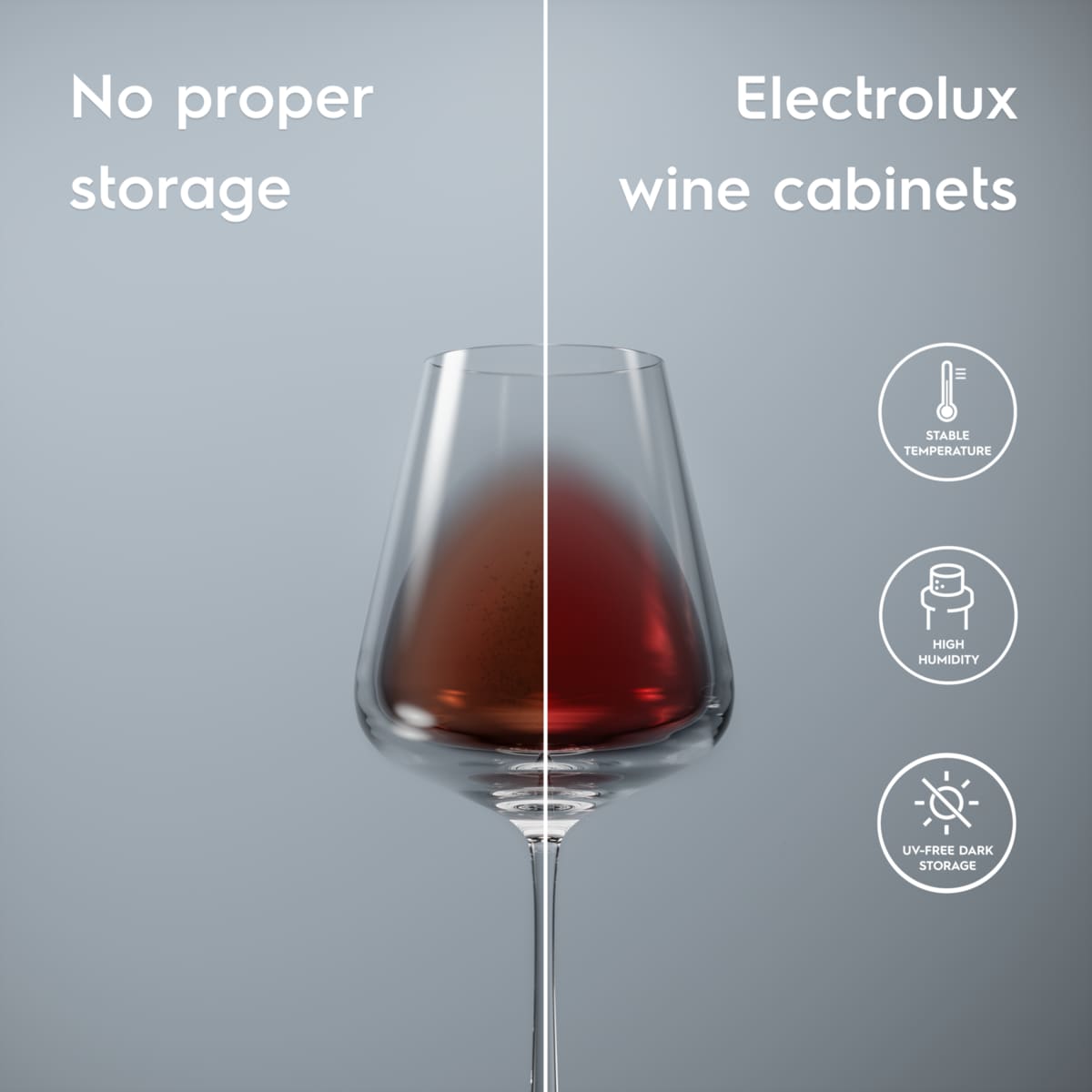 Electrolux - Chłodziarka do wina - EWUS052B5B