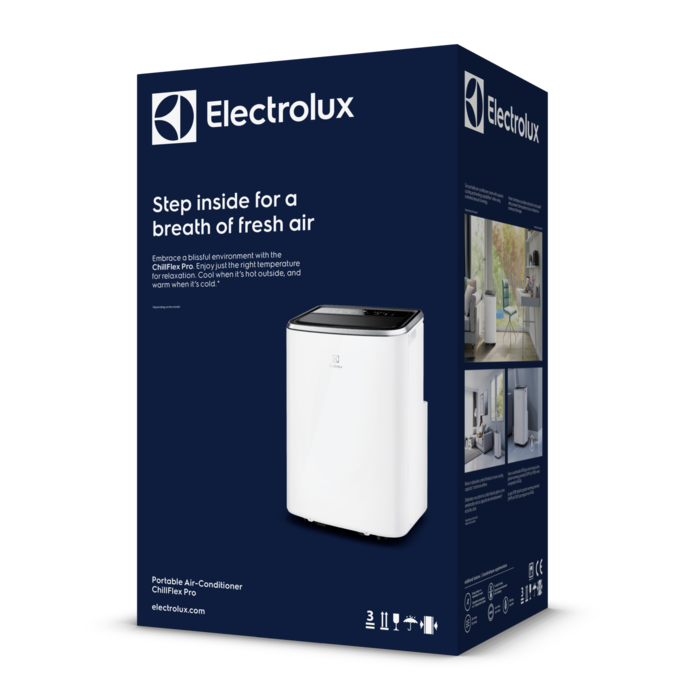 Electrolux - Klimatyzator przenośny - EXP26U338HW