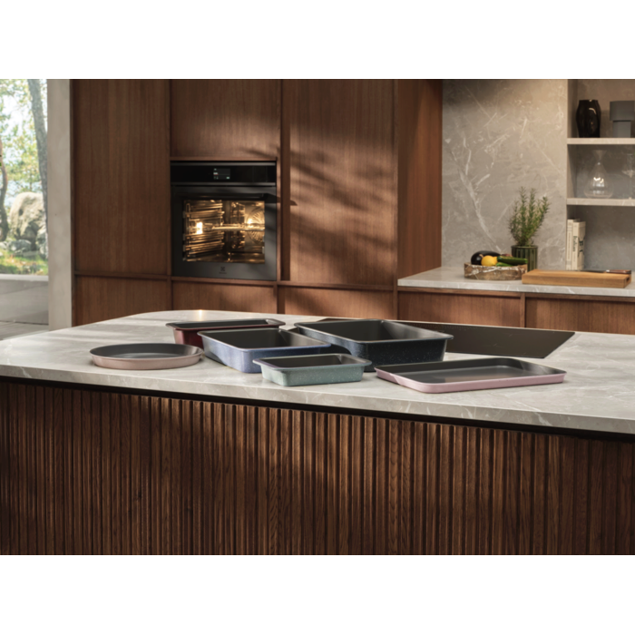 Full range of product sdisplayed on kitchen counter top