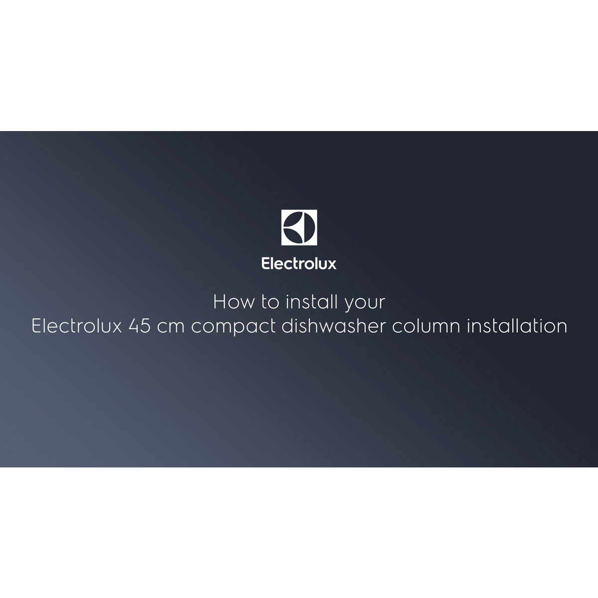 Electrolux - Kompaktowa zmywarka do zabudowy - ESL2500RO