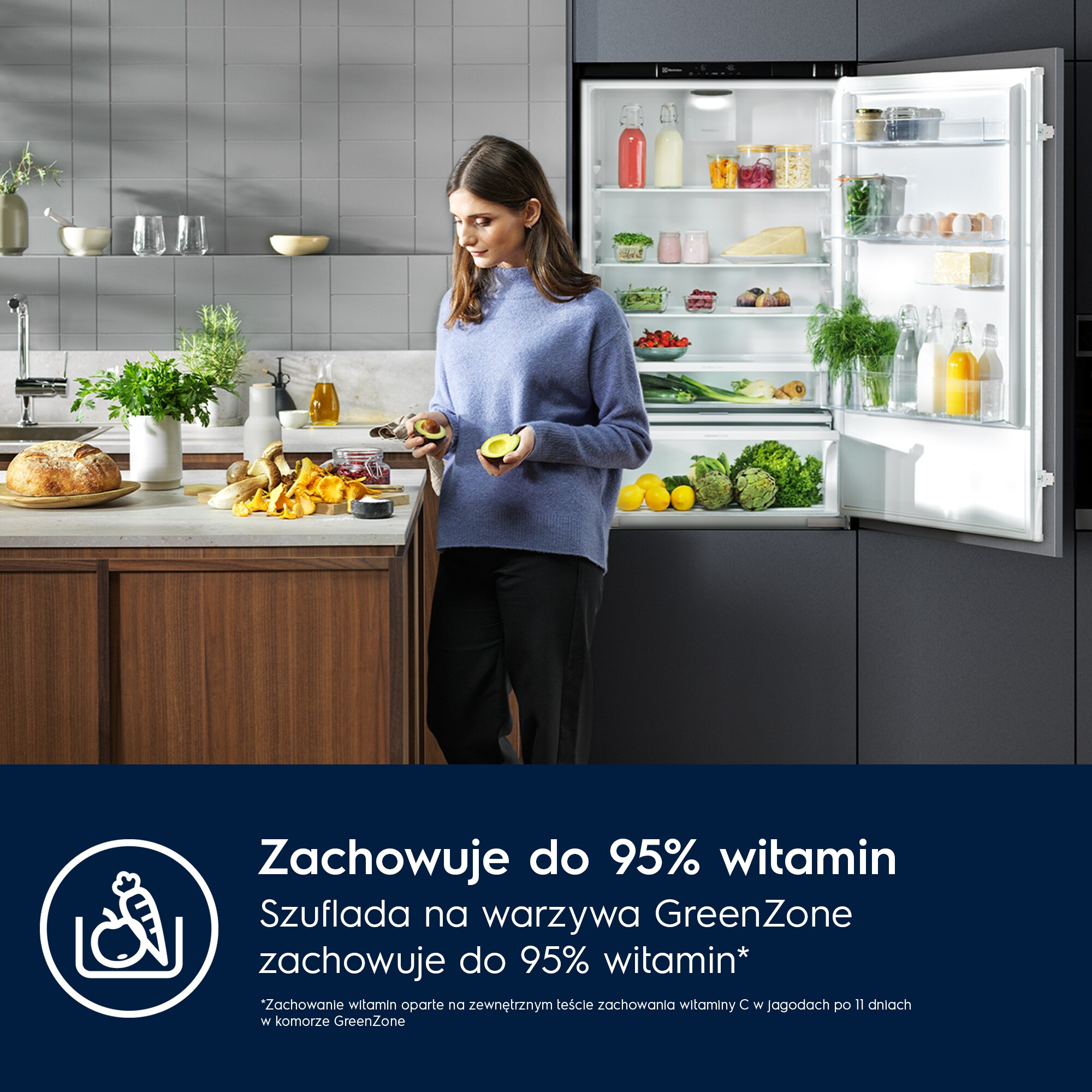 Electrolux - Lodówka do zabudowy - ENC8ME18R