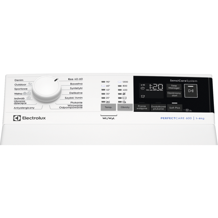 Electrolux - Pralka ładowana od góry - EW6TN24262P