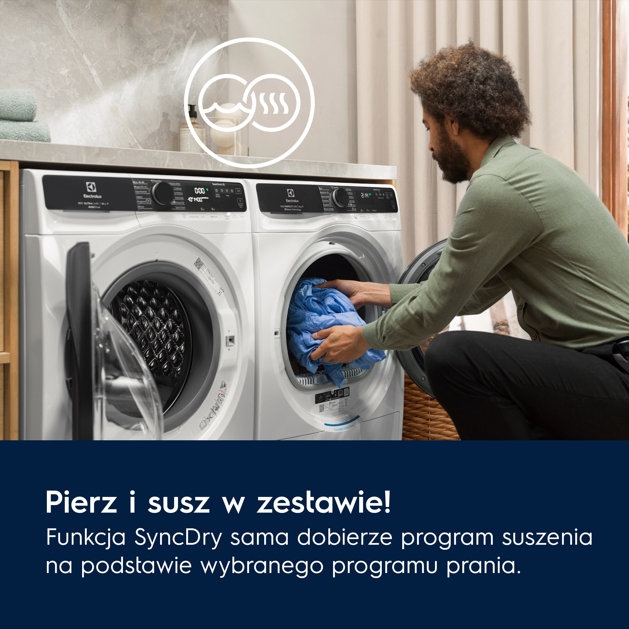 Electrolux - Suszarka z pompą ciepła - EW7D597UCP