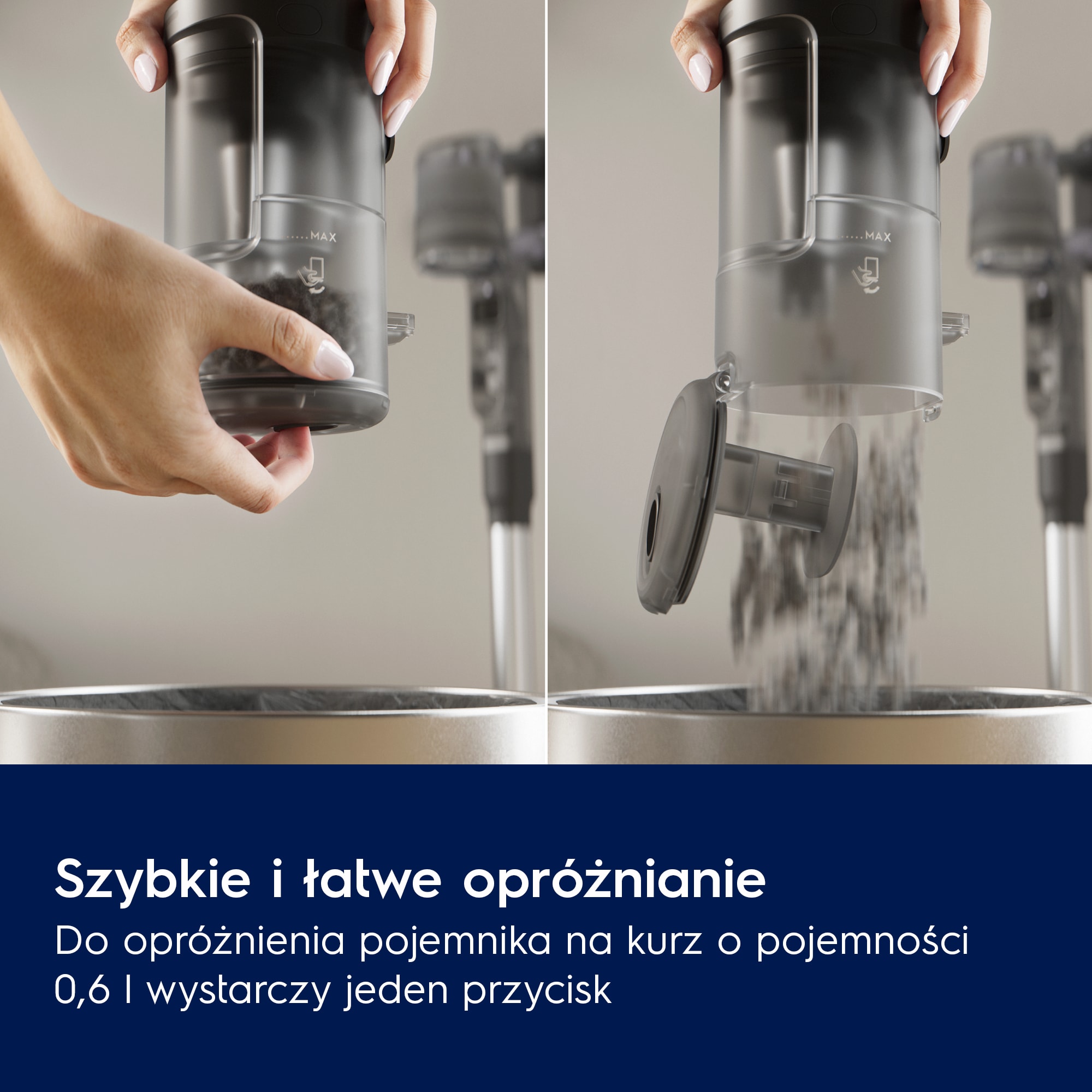 Electrolux - Odkurzacz bezprzewodowy - EP61H21WET