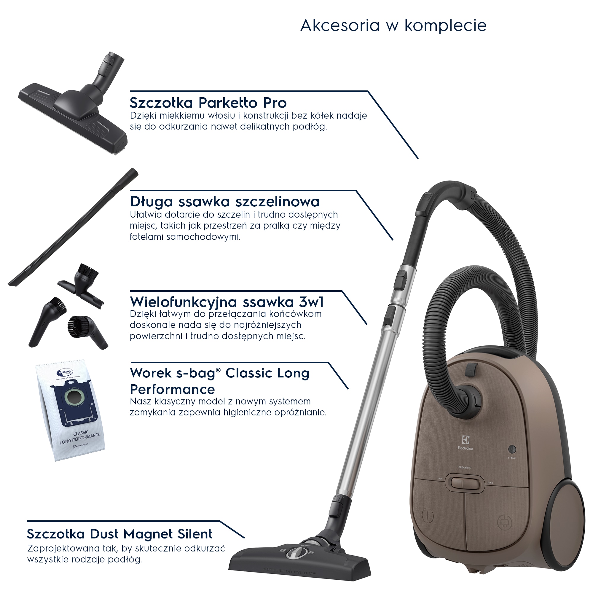 Electrolux - Odkurzacz tradycyjny - EB61C3WBL