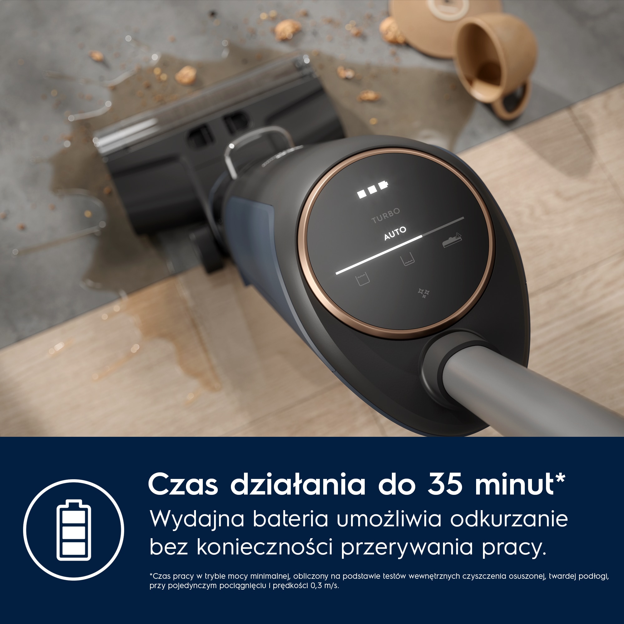 Electrolux - Odkurzacz bezprzewodowy Wet & Dry - EW81U3DB