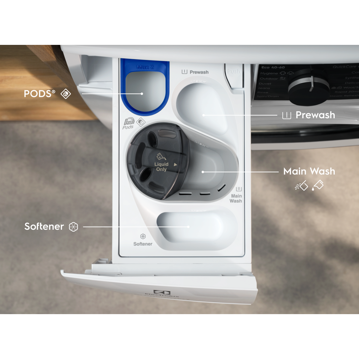 Electrolux - Pralka ładowana od frontu - EW7F3482UP
