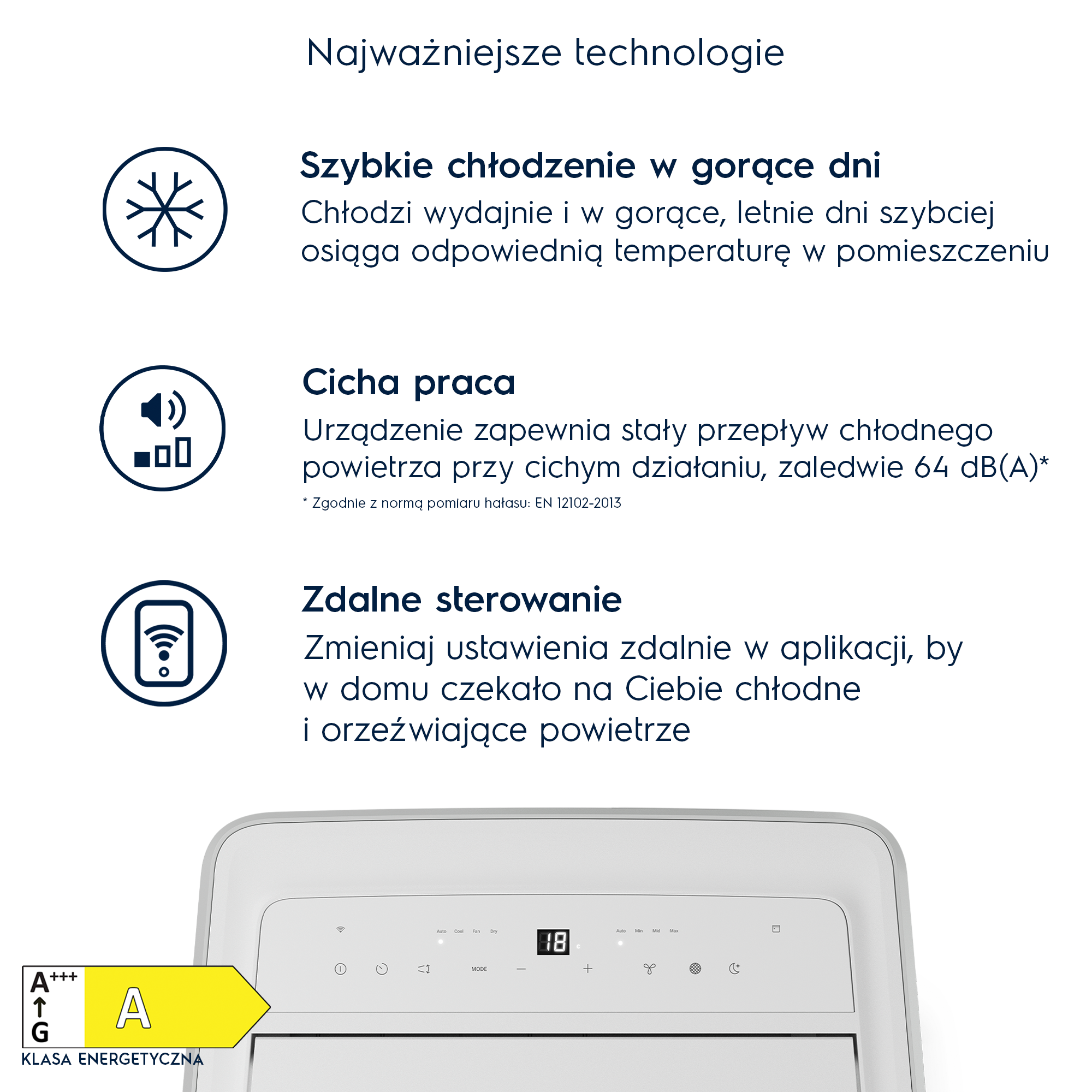 Electrolux - Klimatyzator przenośny - EXP26U339CW