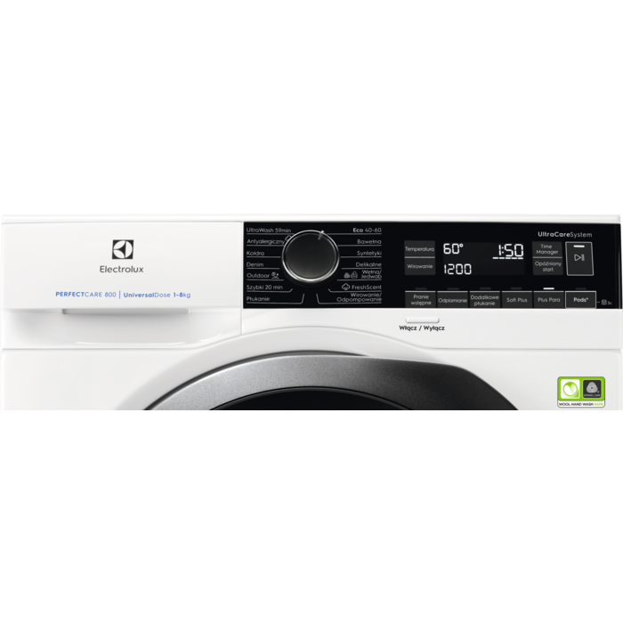 Electrolux - 8 kg washing machine - EW8FN248PSP