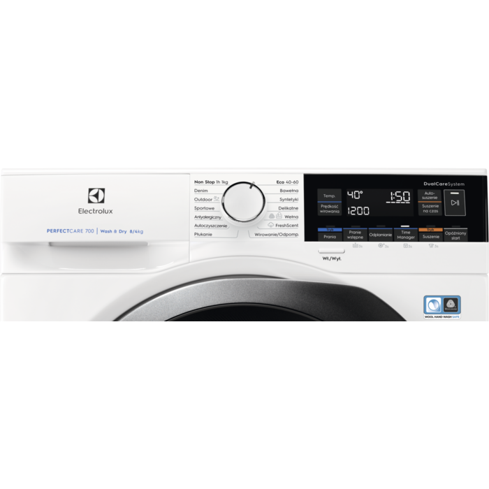 Electrolux - Pralko-suszarka wolnostojąca - EW7W368SP