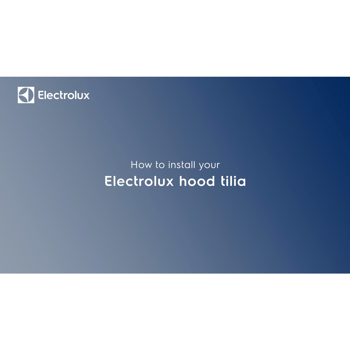 Electrolux - Okap do zabudowy - LFG235S