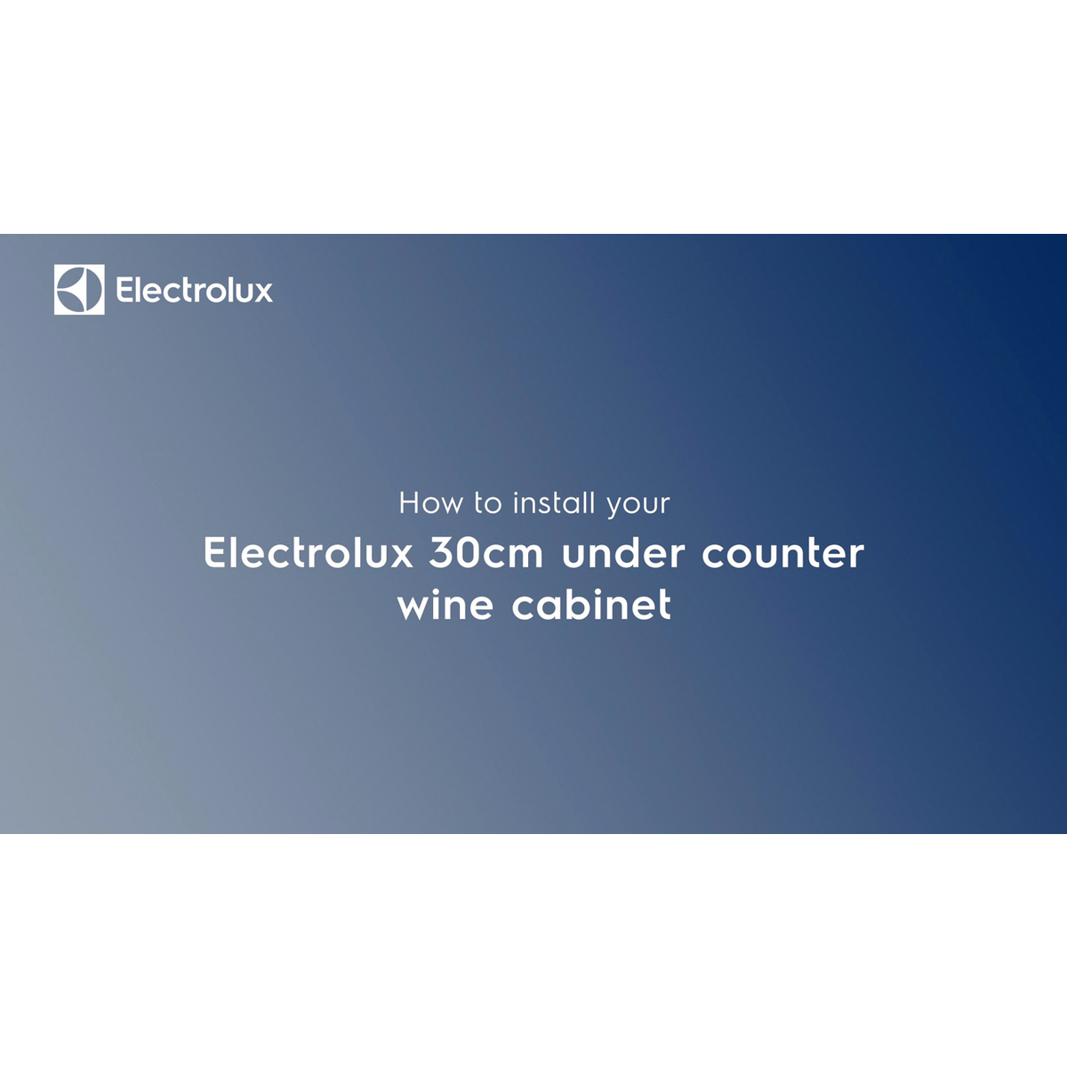 Electrolux - Chłodziarki do wina - EWUS018B7B