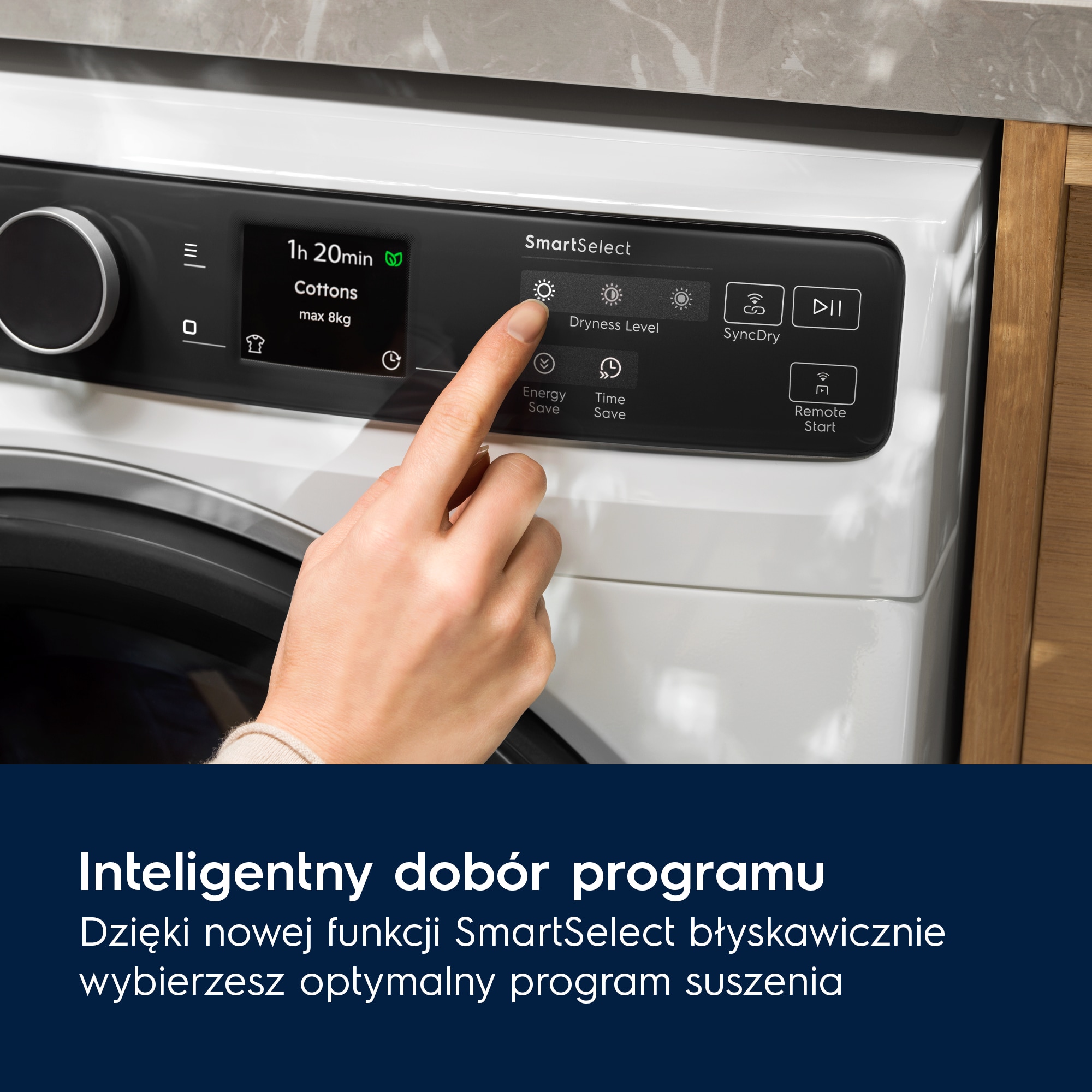 Electrolux - Suszarka z pompą ciepła - EW9D787KCP